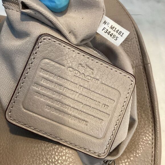 Coach Madison Pebbled Leather Phoebe Shoulder Bag - Picture 15 of 15